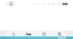 Desktop Screenshot of olympiancruises.com